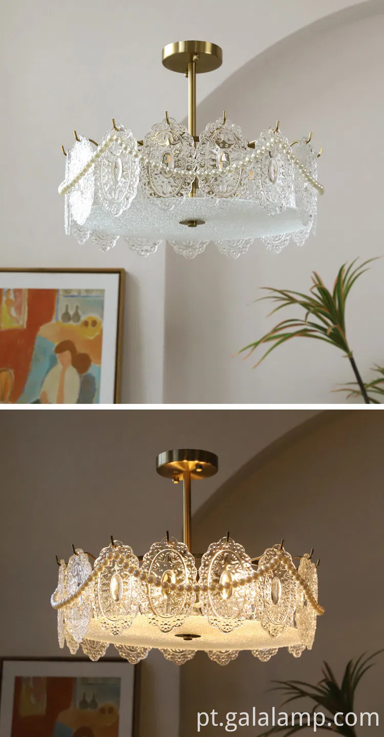 Luz pendente minimalista elegante para as salas de estar modernas